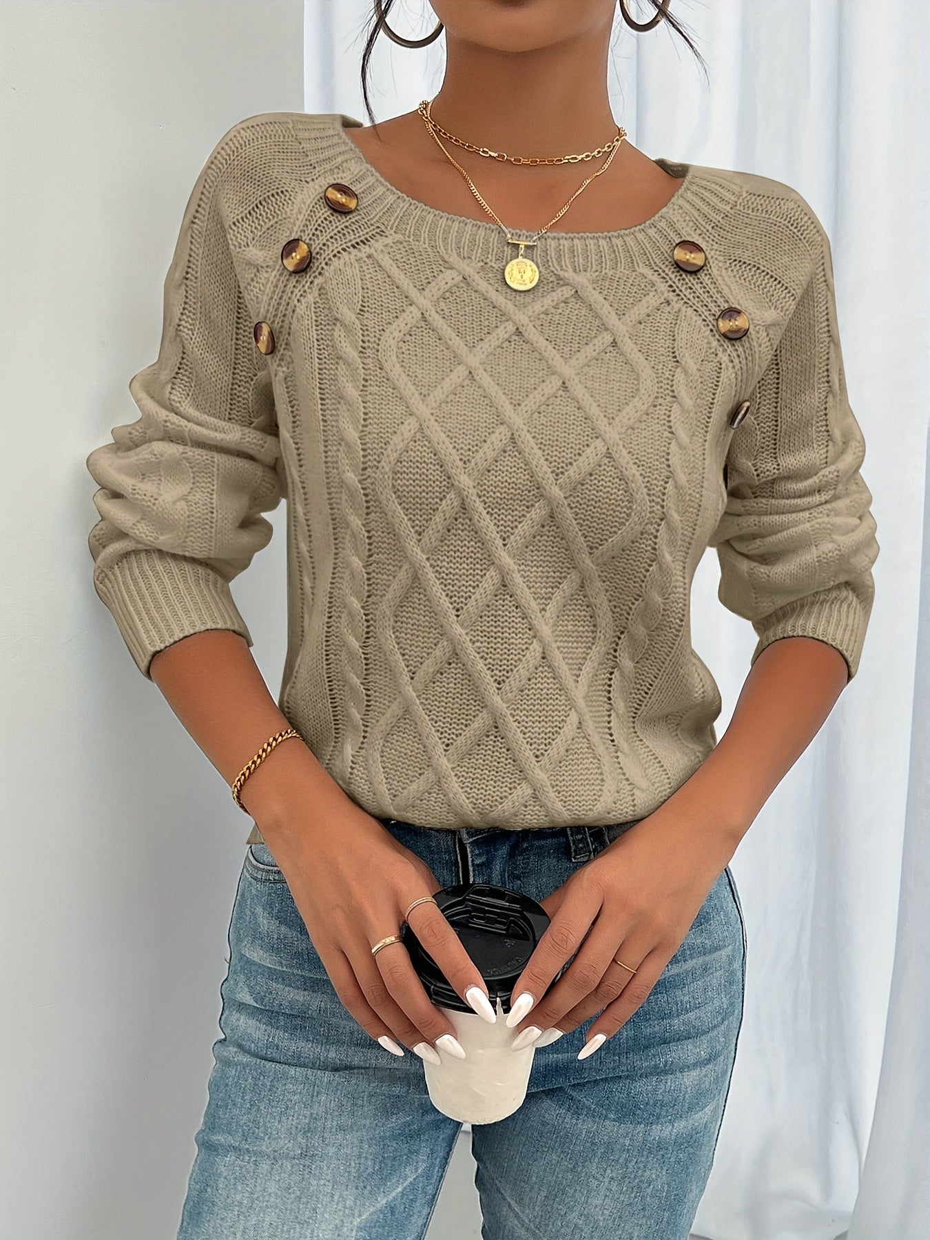 Stilla | Blød finstrikket pullover Online