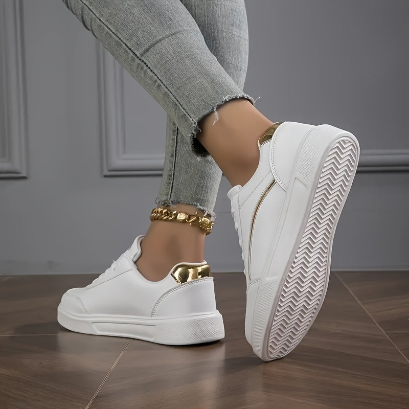 Stilla | Plateau Sneakers med Snørebånd